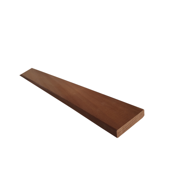Thermovision Ayous geschaafde plank 1,8 x 9 x 305 cm, thermisch gemodificeerd, pak a 4 stuks