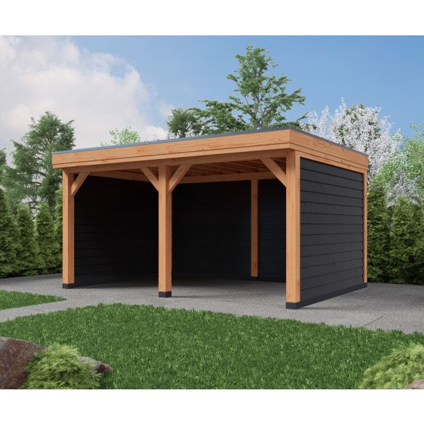 Overkapping DeLuxe Dubbelwandig 500cm x 300cm