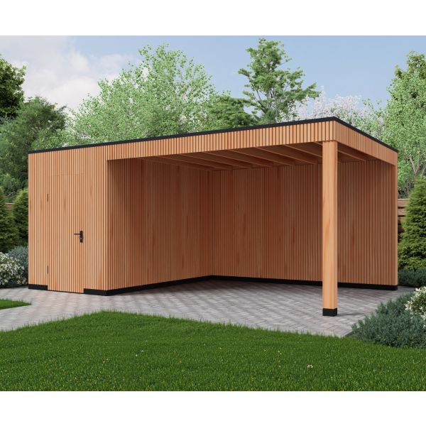 Tuinhuis Elegance 600cm x 400cm met schuur 200cm