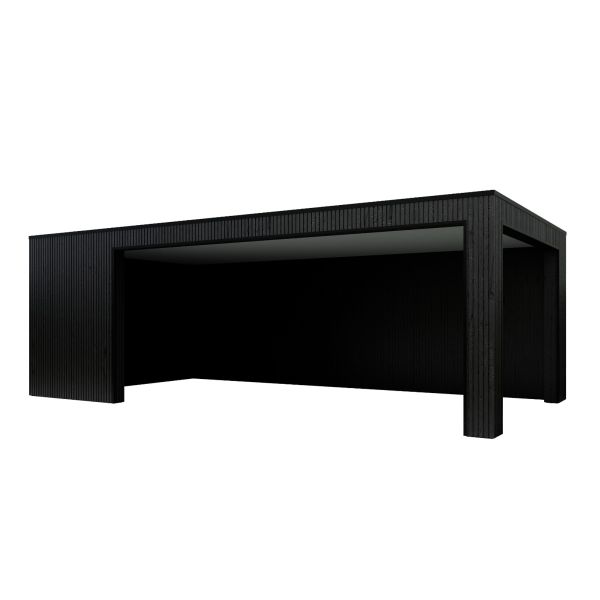 Composiet Overkapping Rhombus Nordic Black 700cm x 370cm (500-200)