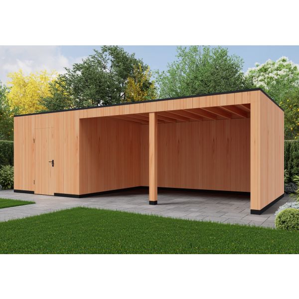 Tuinhuis Elegance 800cm x 400cm met schuur 300cm