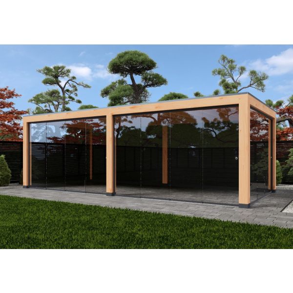 Overkapping Moderno Dubbelwandig 800cm x 300cm