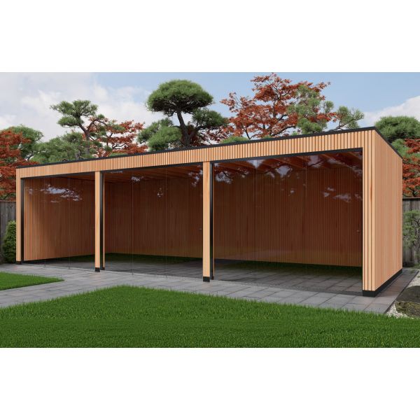 Douglas Overkapping Elegance 900cm x 350cm
