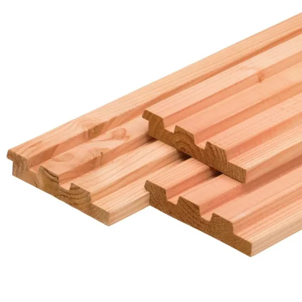 Douglas plank triple rhombus 27 x 140mm