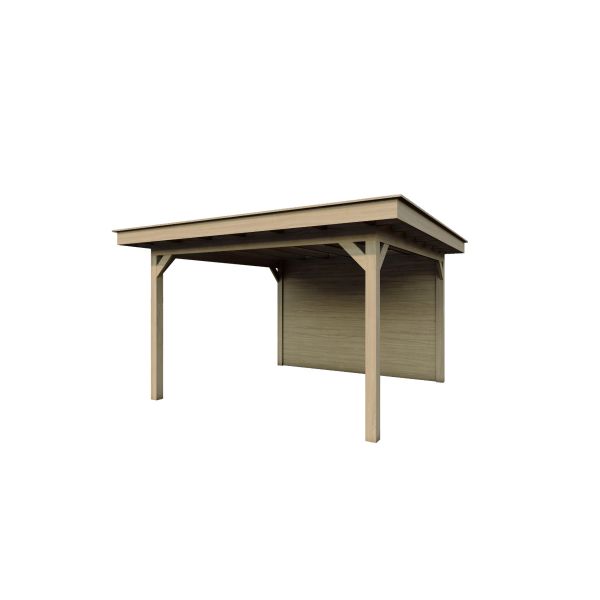 Overkapping Woodline 410cm x 380cm
