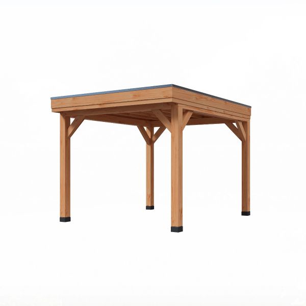 Overkapping DeLuxe Dubbelwandig 300cm x 300cm