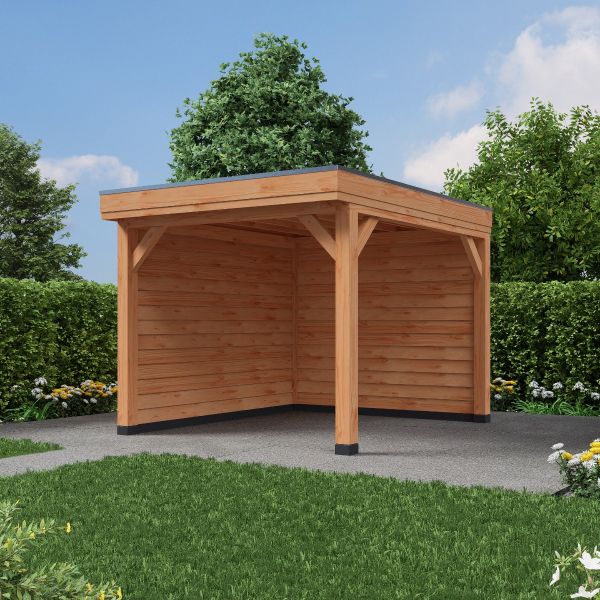 Overkapping DeLuxe Dubbelwandig 300cm x 300cm