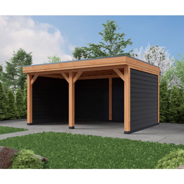 Overkapping DeLuxe Dubbelwandig 500cm x 300cm