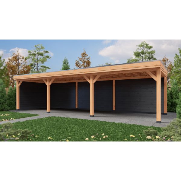 Overkapping Deluxe Dubbelwandig 1000cm x 300cm