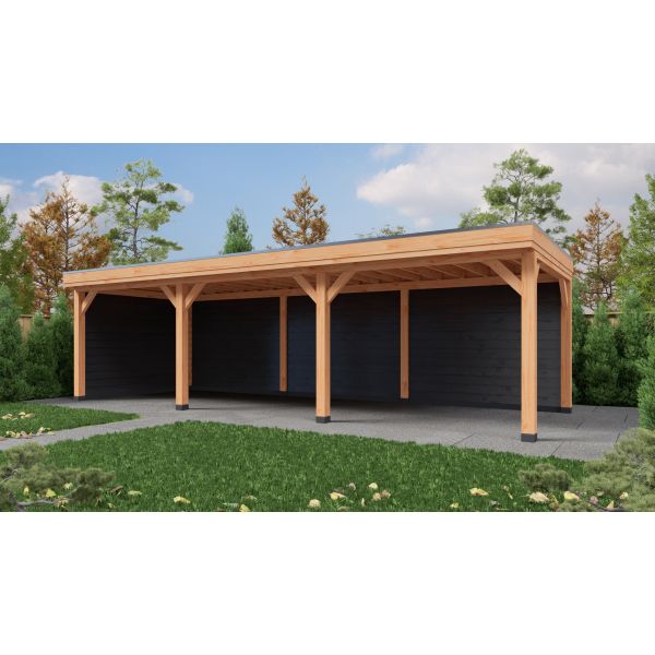 Overkapping Deluxe Dubbelwandig 900cm x 350cm