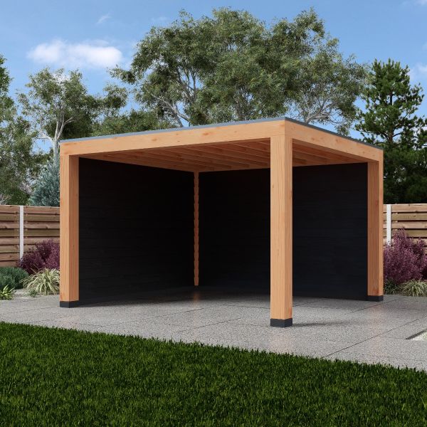 Overkapping Moderno Dubbelwanding 400cm x 300cm