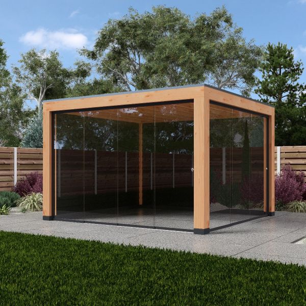 Overkapping Moderno Enkelwandig 400cm x 300cm