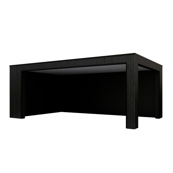 Overkapping Composiet Rhombus Nordic Black 600cm x 330cm (500-100)