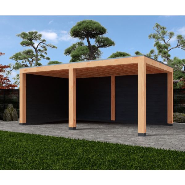 Overkapping Moderno Enkelwandig 600cm x 300cm