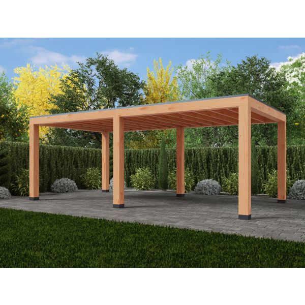 Overkapping Moderno Enkelwandig 700cm x 350cm