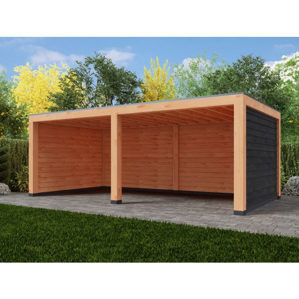 Overkapping Moderno Dubbelwandig 700cm x 300cm