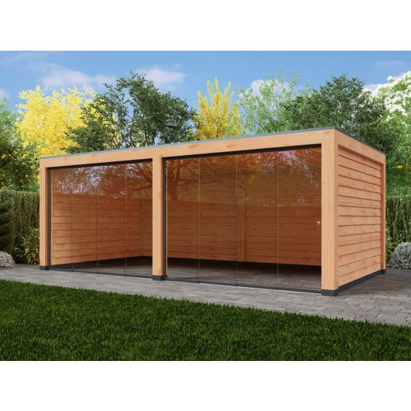 Overkapping Moderno Enkelwandig 700cm x 400cm