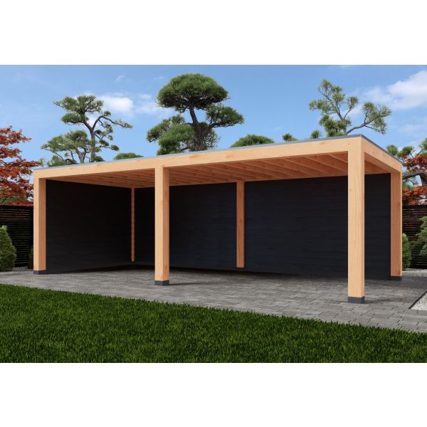 Overkapping Moderno Enkelwandig 800cm x 300cm