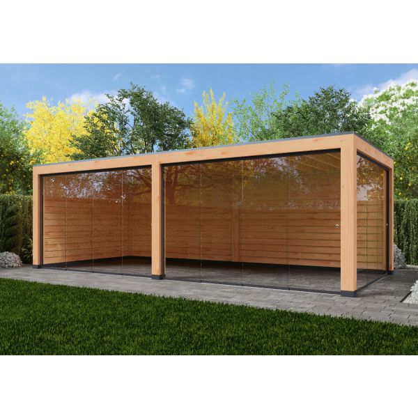 Overkapping Moderno Dubbelwandig 800cm x 350cm