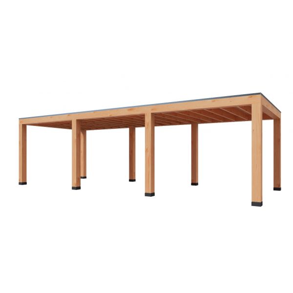 Overkapping Moderno Dubbelwandig 900cm x 300cm