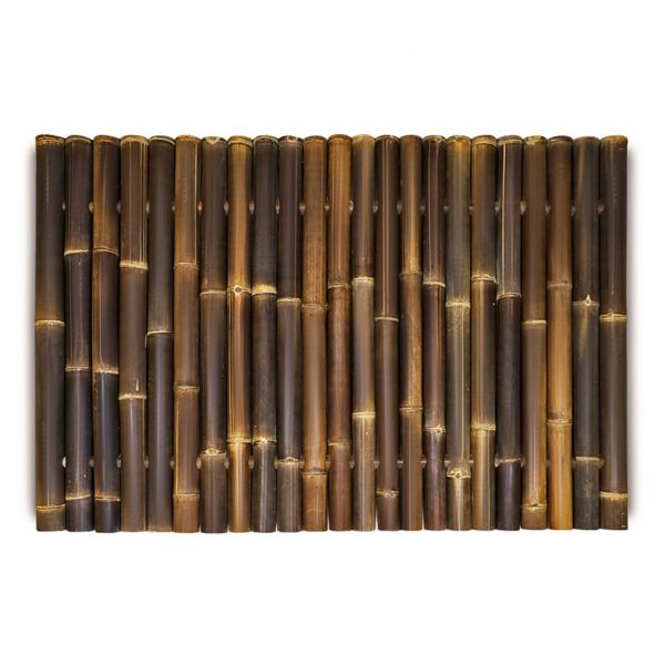 Bamboe schutting Giga - 180x120 cm - Donkerbruin