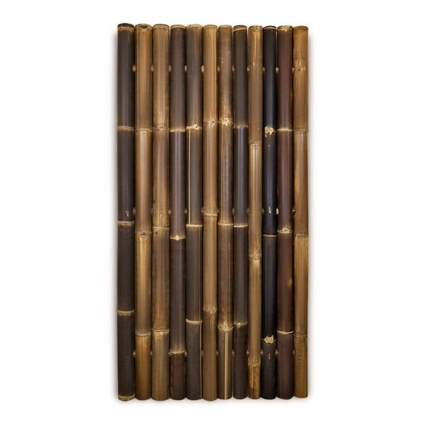 Bamboe schutting Giga - 90x180 cm - Donkerbruin