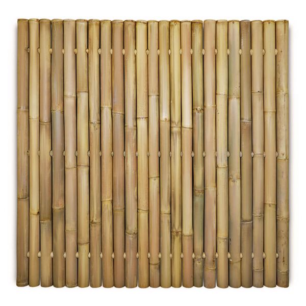 Bamboe schutting Giga - 180x180 cm - Naturel