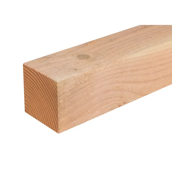 Douglas paal fijnbezaagd 100 x 100mm