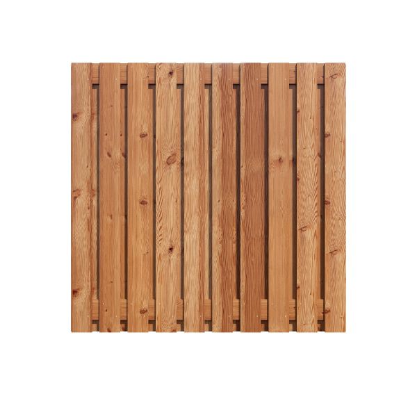 Douglas schutting scherm gladgeschaafd 21 planks 180cm x 180cm