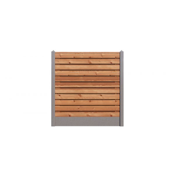 Hout/Beton schutting pakket Douglas 23 planks