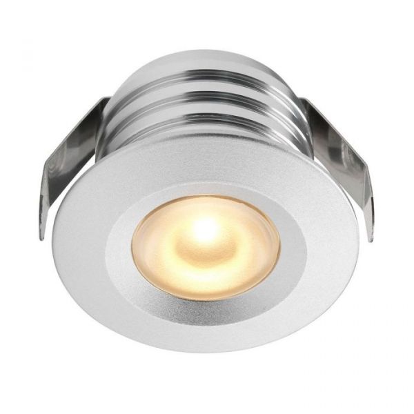 Losse ledspots kleur Aluminium AB - Warmwit