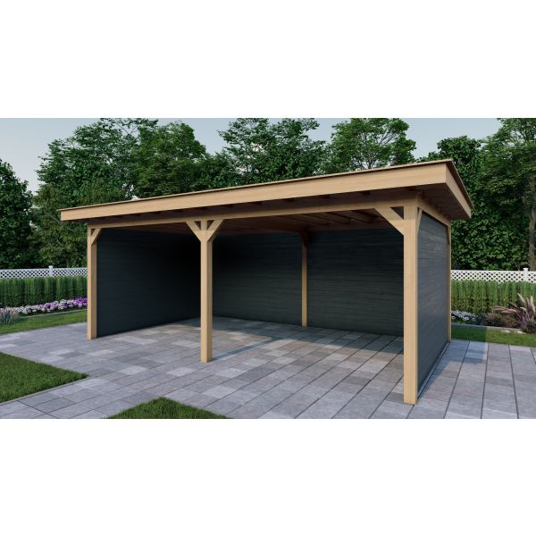 Overkapping Woodline 660cm x 330cm