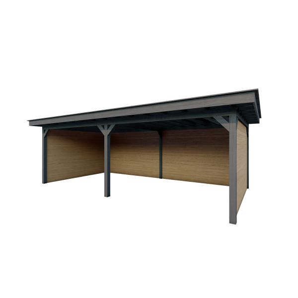 Overkapping Woodline 760cm x 330cm