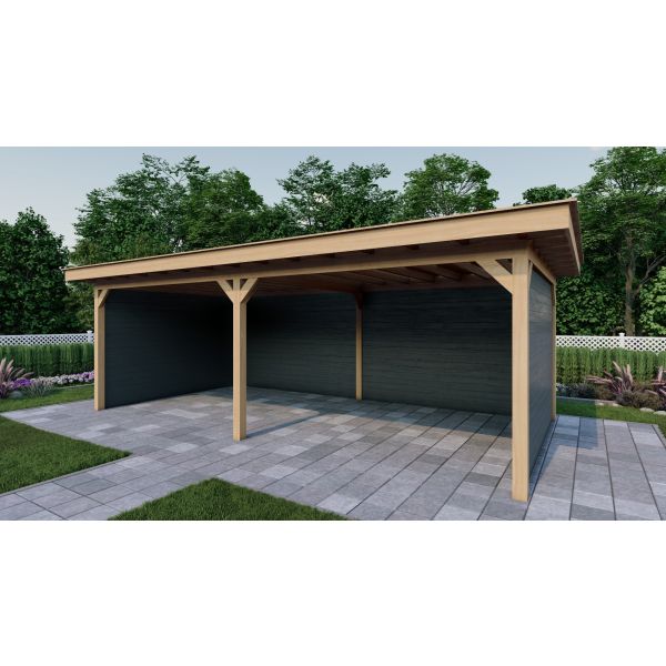 Overkapping Woodline 760cm x 330cm