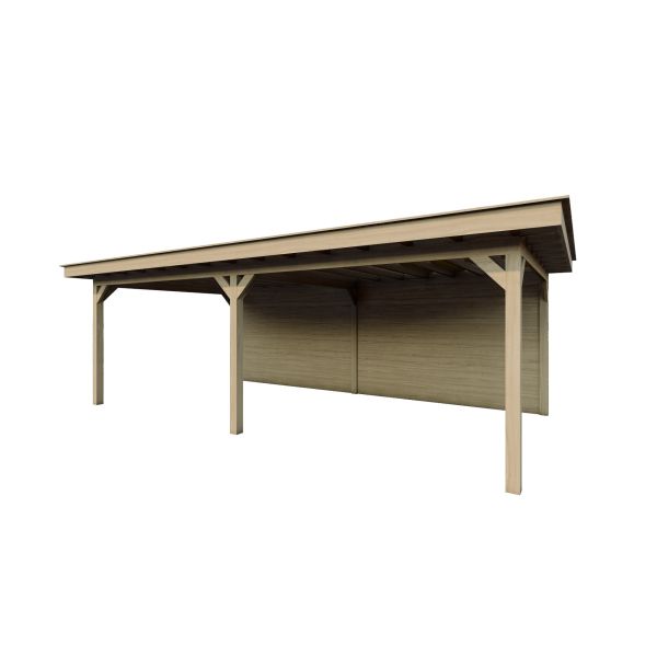 Overkapping Woodline 760cm x 380cm