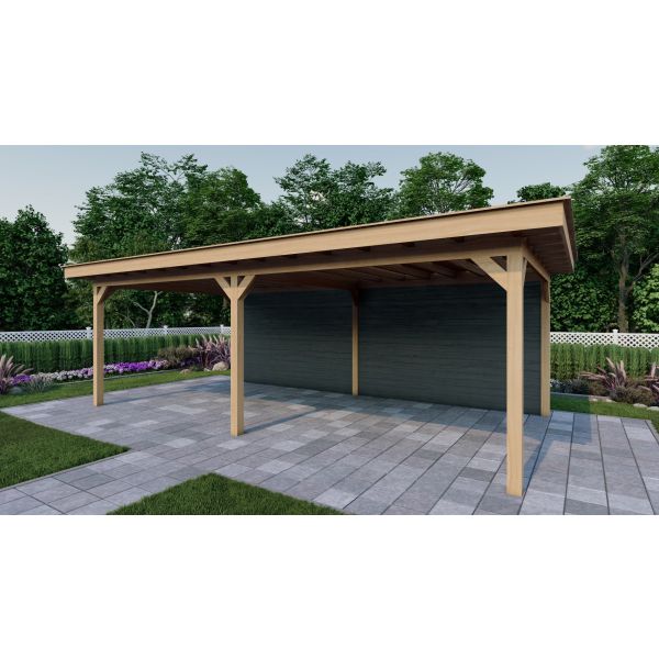 Overkapping Woodline 760cm x 380cm