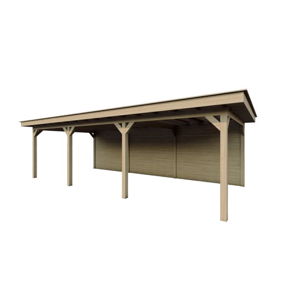 Overkapping Woodline 860cm x 380cm