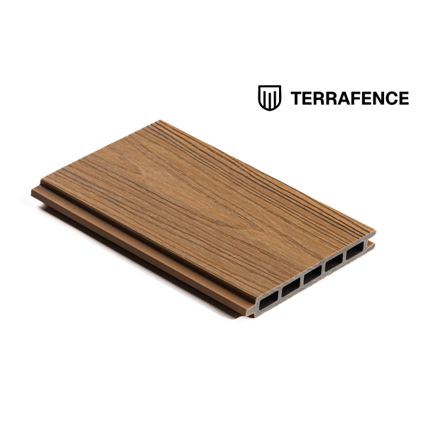 Terrafence Teak houtnerf plank 175cm