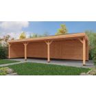 Overkapping Deluxe Dubbelwandig 1000cm x 400cm