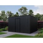 Composiet schuur 400cm x 350cm Rhombus Black