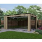 Overkapping Composiet Rhombus Oak 500cm x 330cm