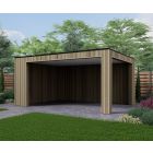 Overkapping Composiet Rhombus Oak 500cm x 370cm 