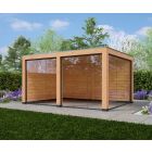 Overkapping Moderno Enkelwandig 500cm x 300cm