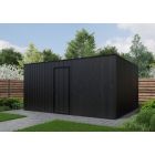 Composiet schuur 500cm x 400cm Rhombus Black