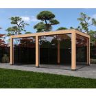 Overkapping Moderno Enkelwandig 600cm x 400cm