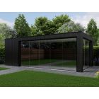 Composiet Overkapping Rhombus Nordic Black 700cm x 370cm (500-200)