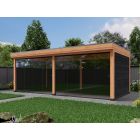 Overkapping DeLuxe Enkelwandig 700cm x 350cm