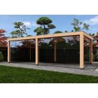 Overkapping Moderno Dubbelwandig 800cm x 300cm