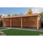 Overkapping Deluxe Enkelwandig 900cm x 400cm