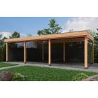 Overkapping Deluxe Dubbelwandig 900cm x 400cm